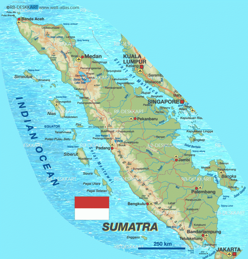 Sumatera Map